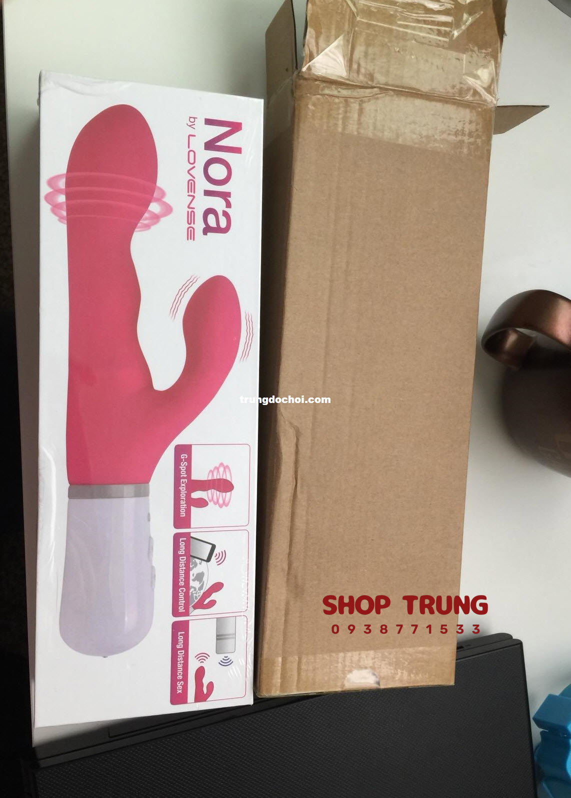 Dương Vật Giả Lovense Nora Rung Hai Động Cơ Dương Vật Giả Lovense Nora Rung Hai Động Cơ