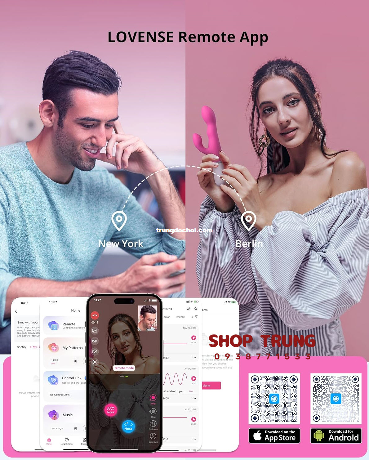 Dương Vật Giả Lovense Nora Rung Hai Động Cơ Dương Vật Giả Lovense Nora Rung Hai Động Cơ
