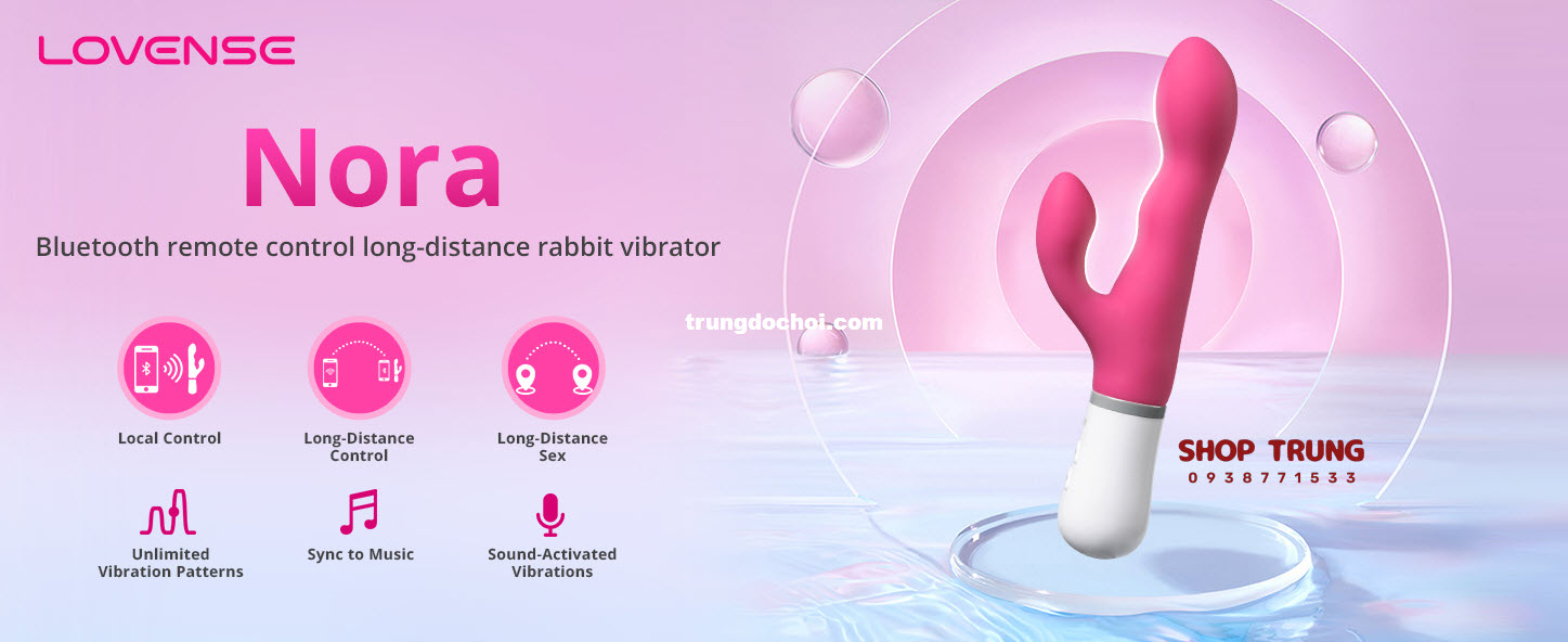 Dương Vật Giả Lovense Nora Rung Hai Động Cơ Dương Vật Giả Lovense Nora Rung Hai Động Cơ