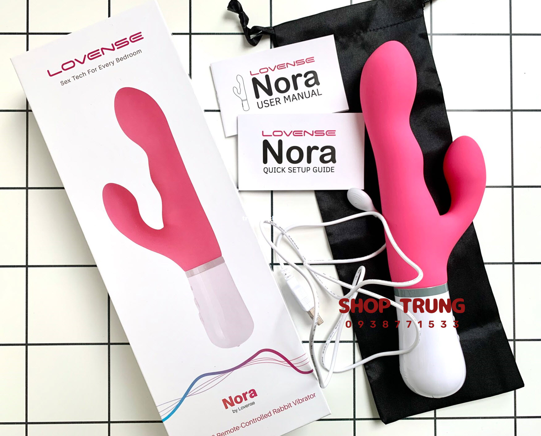 Dương Vật Giả Lovense Nora Rung Hai Động Cơ Dương Vật Giả Lovense Nora Rung Hai Động Cơ
