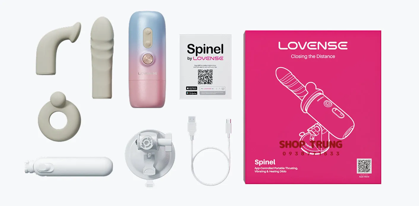 Lovense Spinel Dương Vật Giả Lovense Spinel Dương Vật Giả