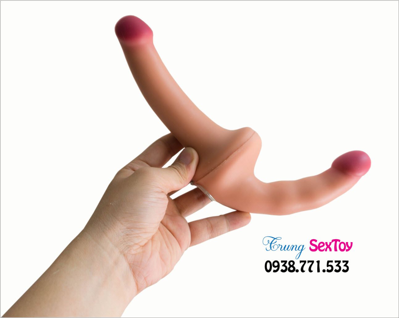 Dương vật giả hai đầu lovetoy Dương vật giả hai đầu lovetoy