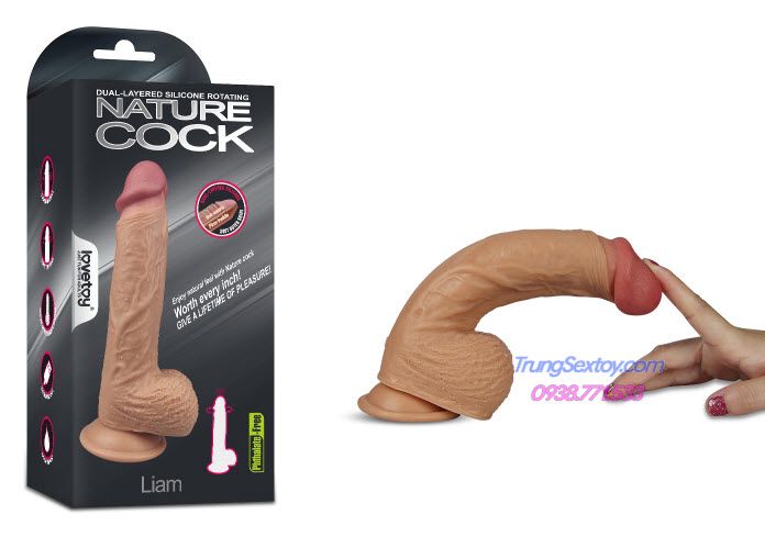 dương vật giả Lovetoy Liam dương vật giả Lovetoy Liam