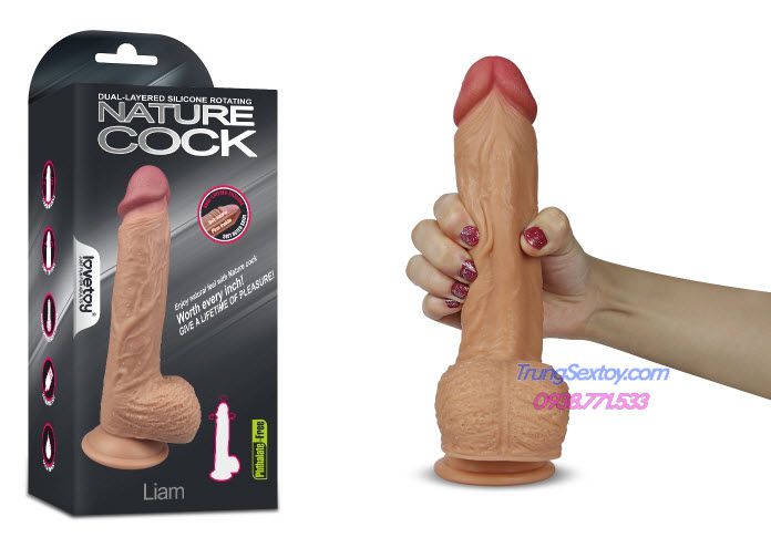 dương vật giả Lovetoy Liam dương vật giả Lovetoy Liam