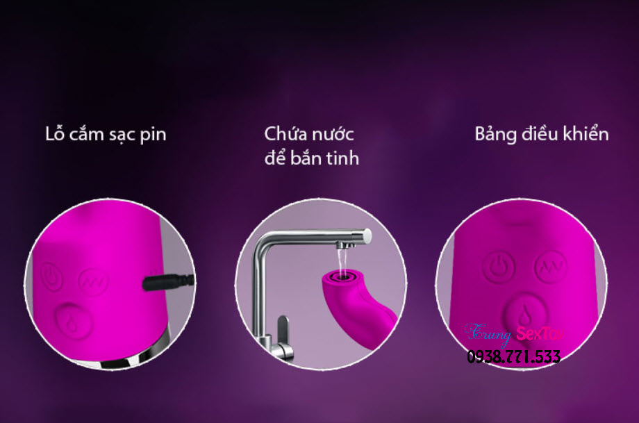 Dương vật giả có xuất tinh như thật Dương vật giả có xuất tinh như thật