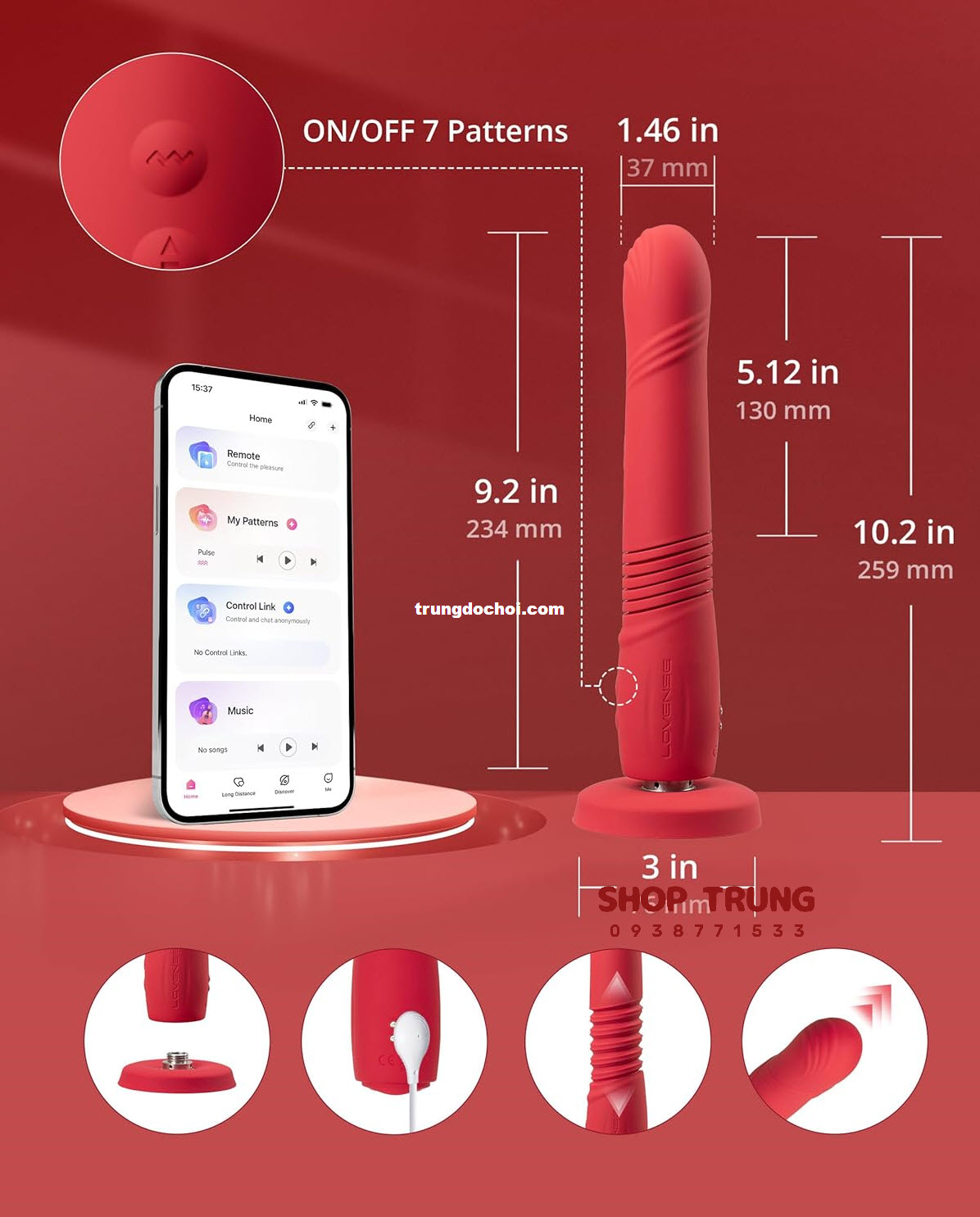 duong vat gia Lovense Gravity duong vat gia Lovense Gravity