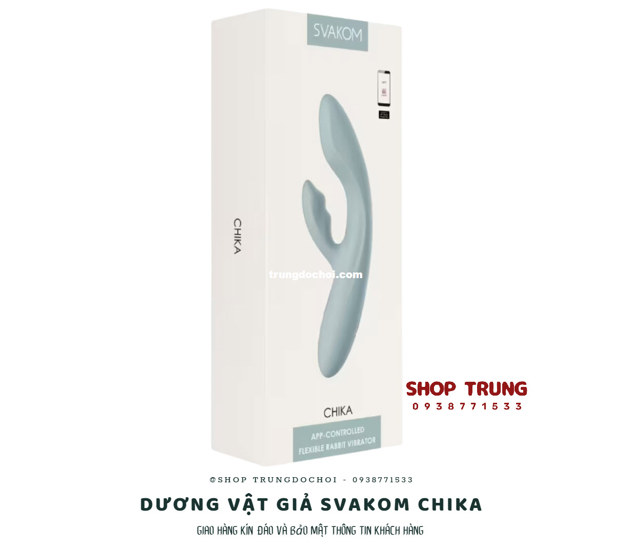 dương vật giả Svakom Chika dương vật giả Svakom Chika