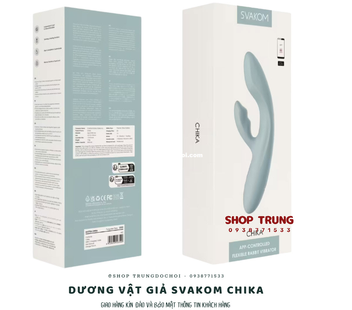 dương vật giả Svakom Chika dương vật giả Svakom Chika