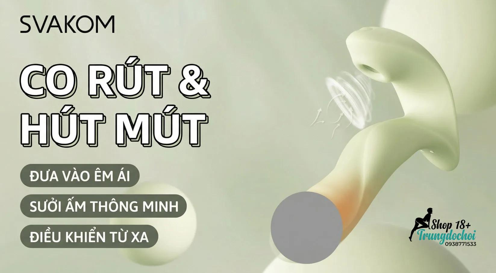 Svakom Gabrielle Dương Vật Gắn Quần Chip Rung Svakom Gabrielle Dương Vật Gắn Quần Chip Rung