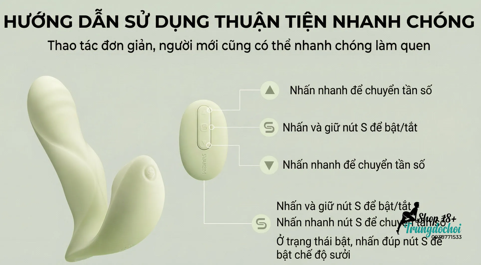 huong dan su dug Svakom Gabrielle huong dan su dug Svakom Gabrielle