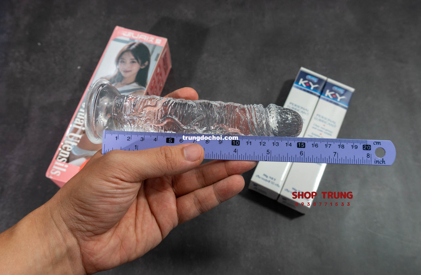 dương vật giả trong suốt  dương vật giả trong suốt