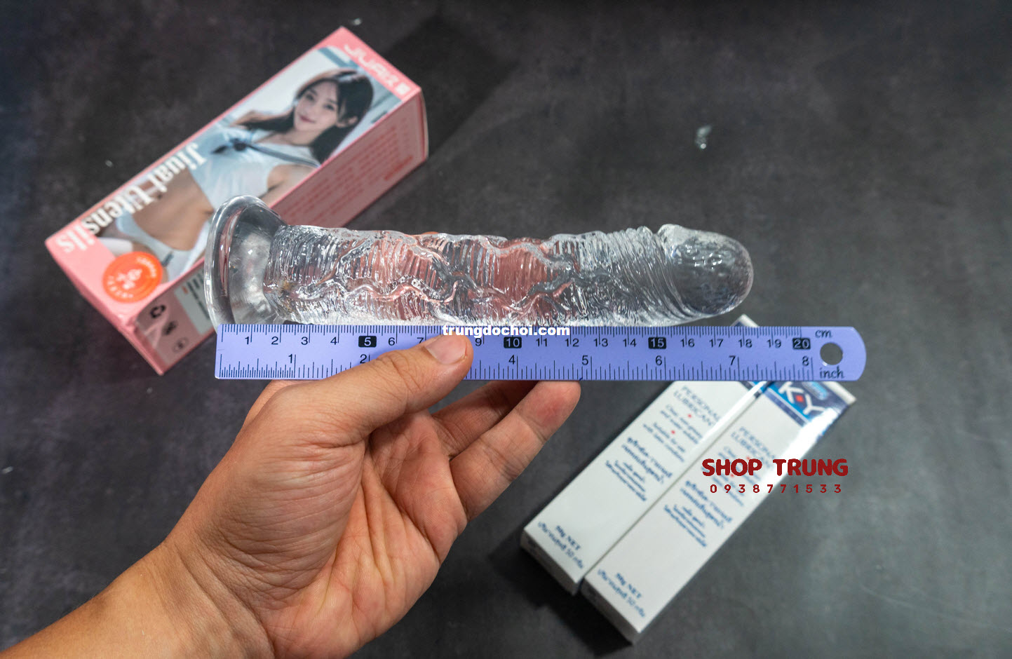 dương vật giả trong suốt  dương vật giả trong suốt