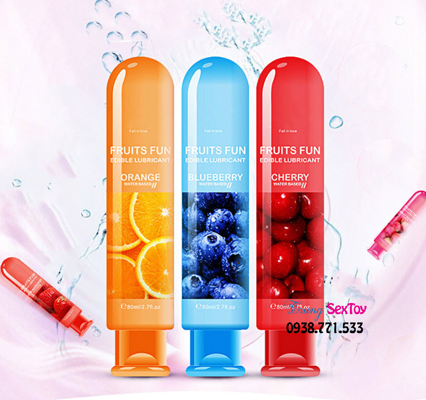 gel bôi trơn hương trái cây gel bôi trơn hương trái cây