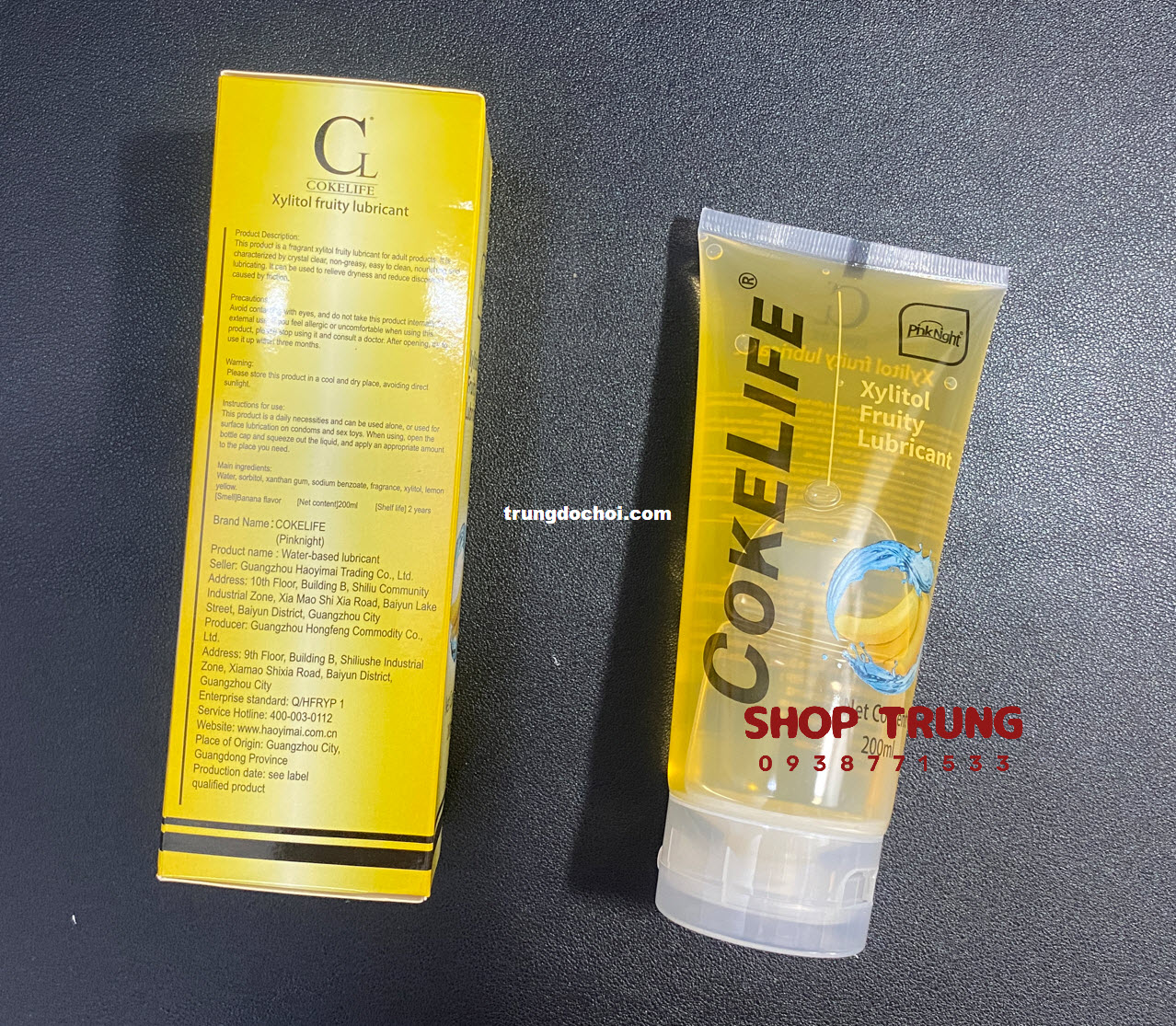 Gel Cokelife goc nuoc Gel Cokelife goc nuoc