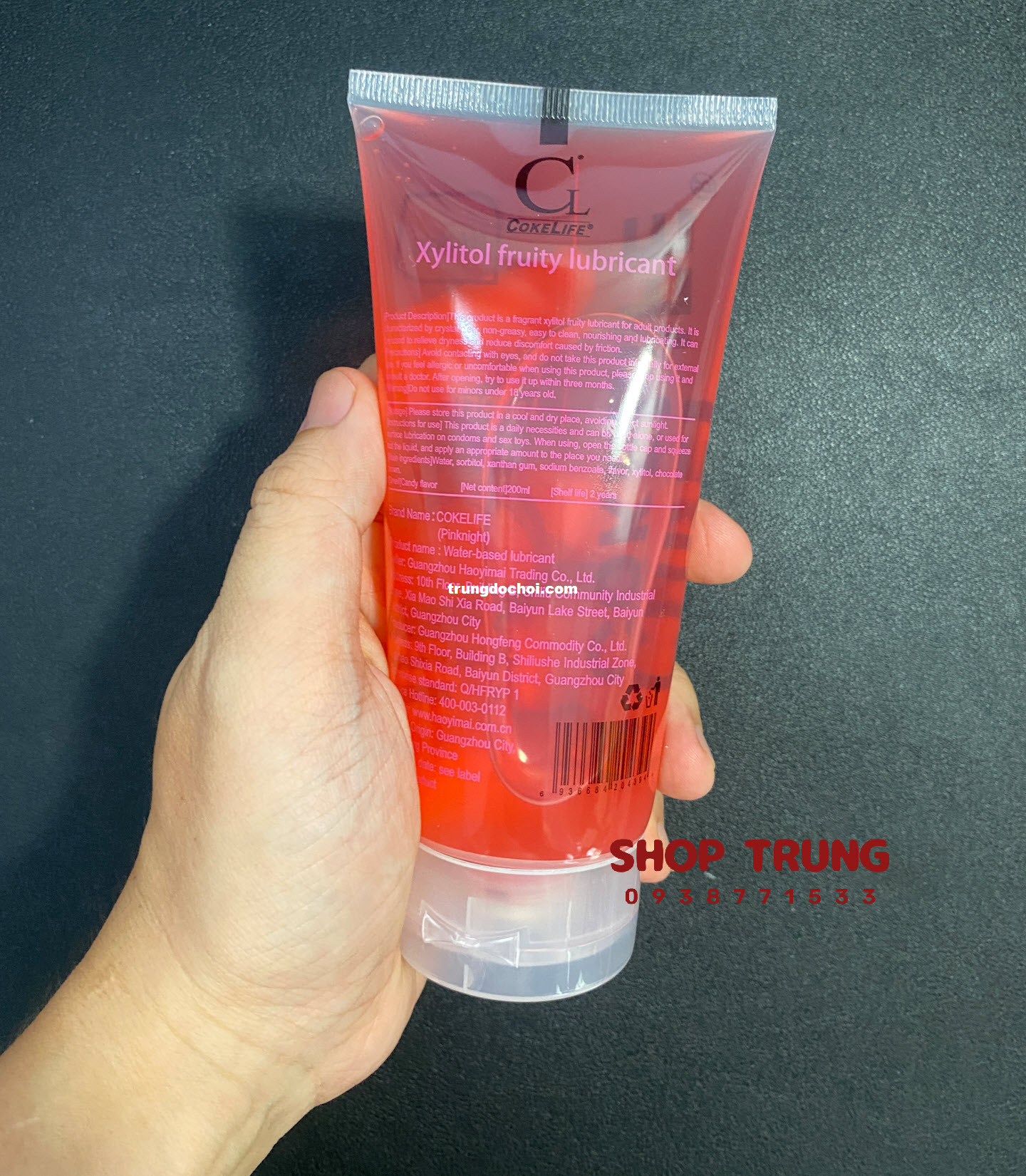Gel Cokelife goc nuoc Gel Cokelife goc nuoc