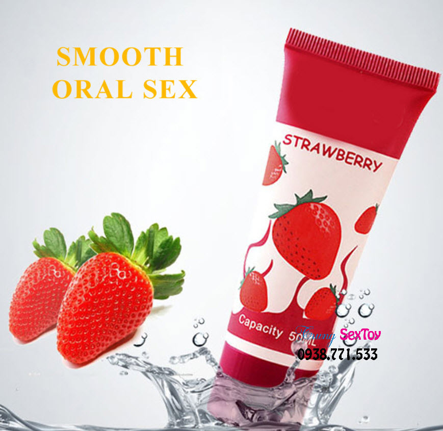 Gel bôi trơn hương dâu Gel bôi trơn hương dâu