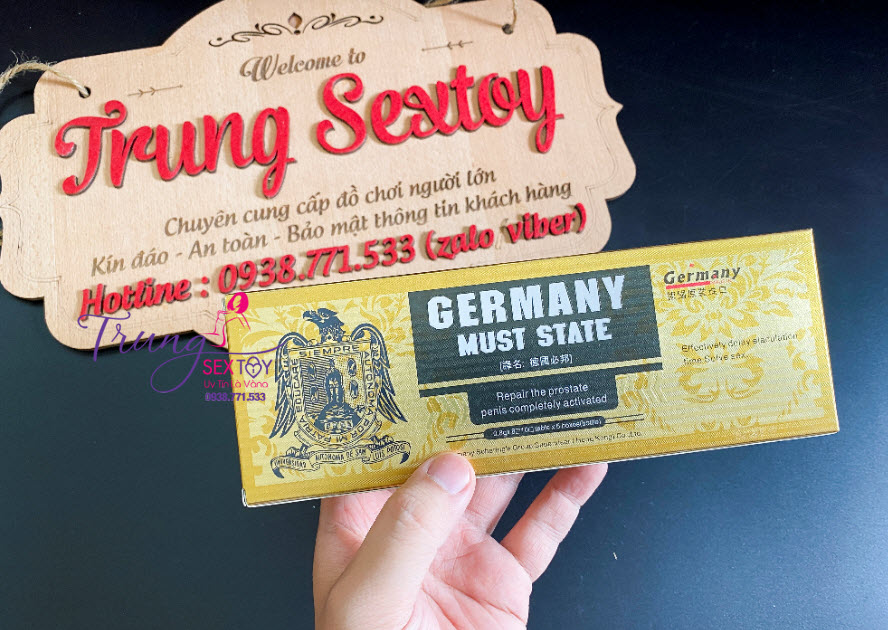 GERMANY MUST STATE GERMANY MUST STATE