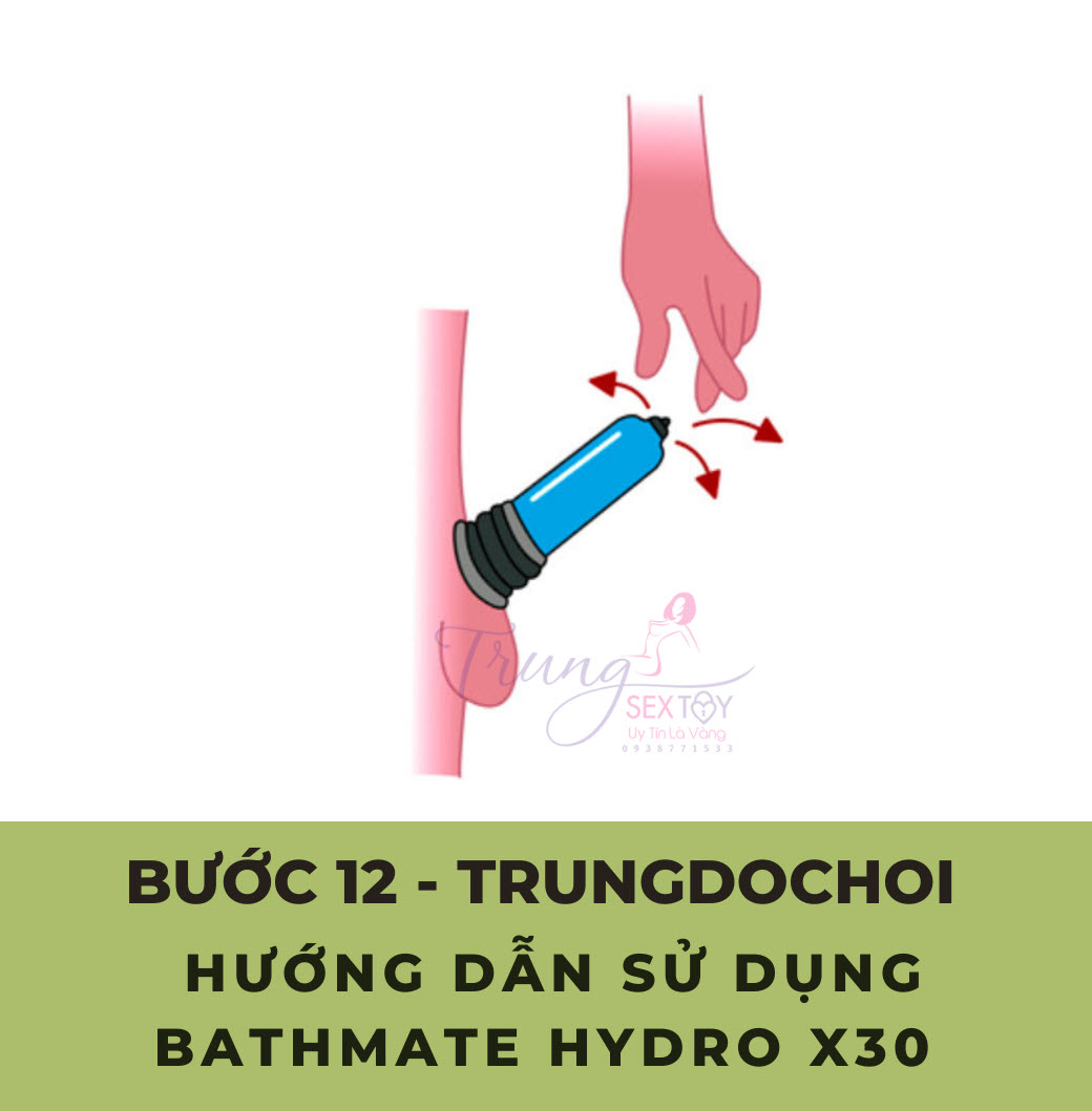Hướng dẫn sử dụng máy tập Bathmate Hydromax X30 Hướng dẫn sử dụng máy tập Bathmate Hydromax X30