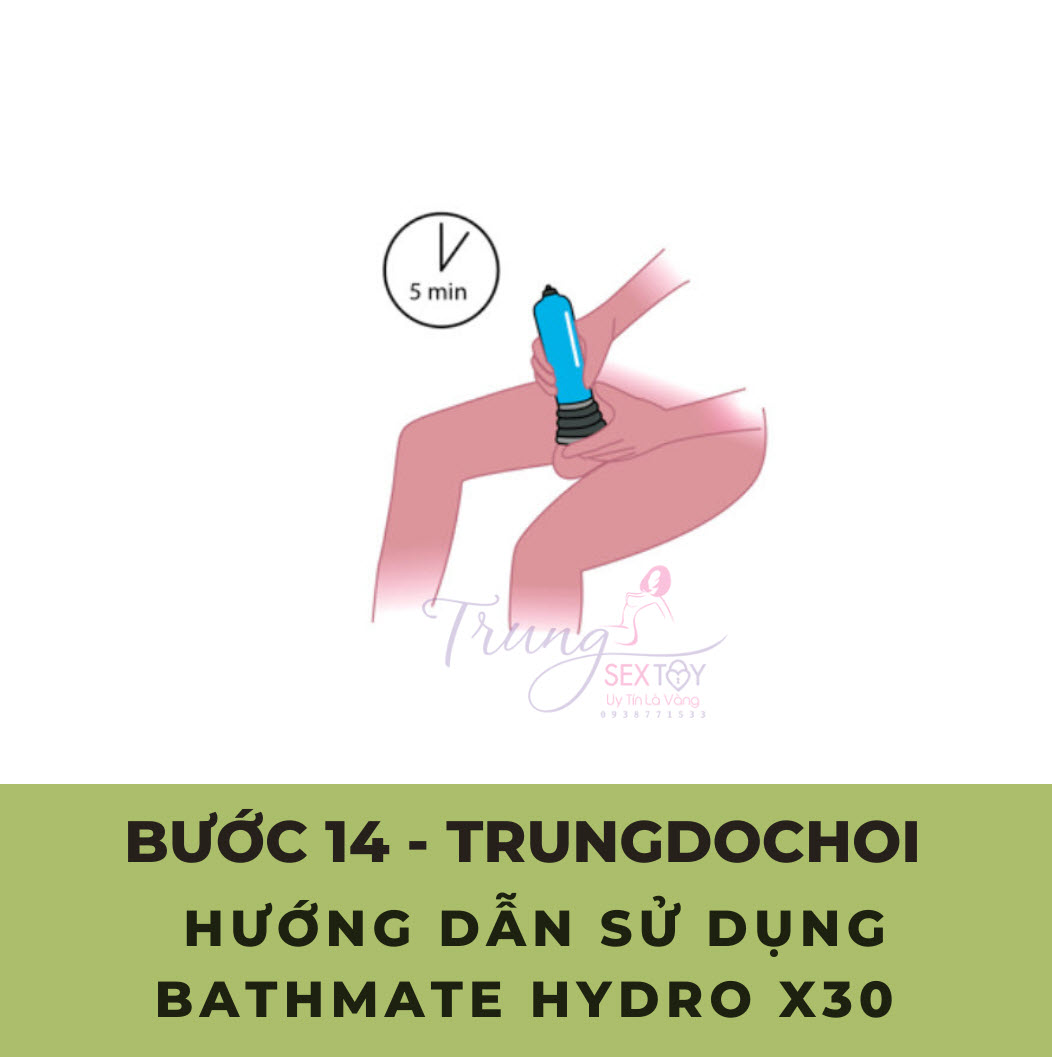 Hướng dẫn sử dụng máy tập Bathmate Hydromax X30 Hướng dẫn sử dụng máy tập Bathmate Hydromax X30
