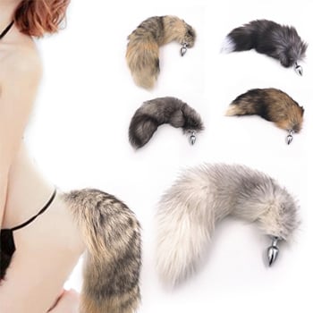 Kích Thích Hậu Môn Đuôi Chồn BDSM