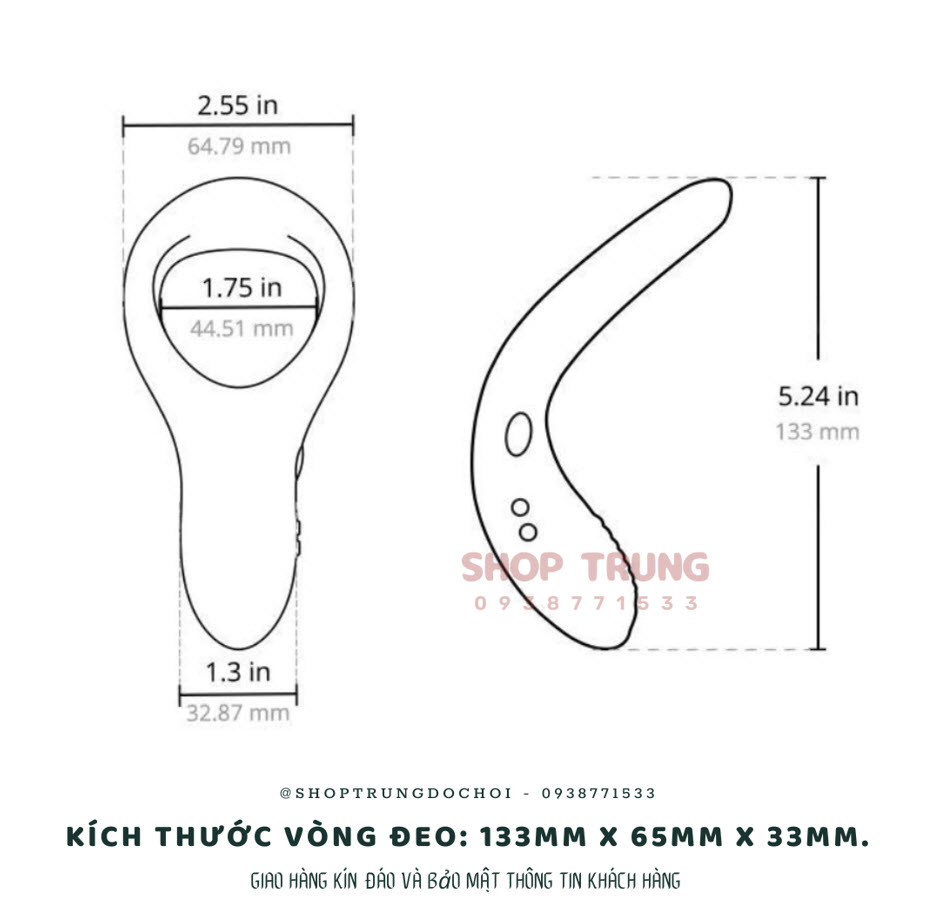 von rung deo duong vat Lovense Diamo von rung deo duong vat Lovense Diamo