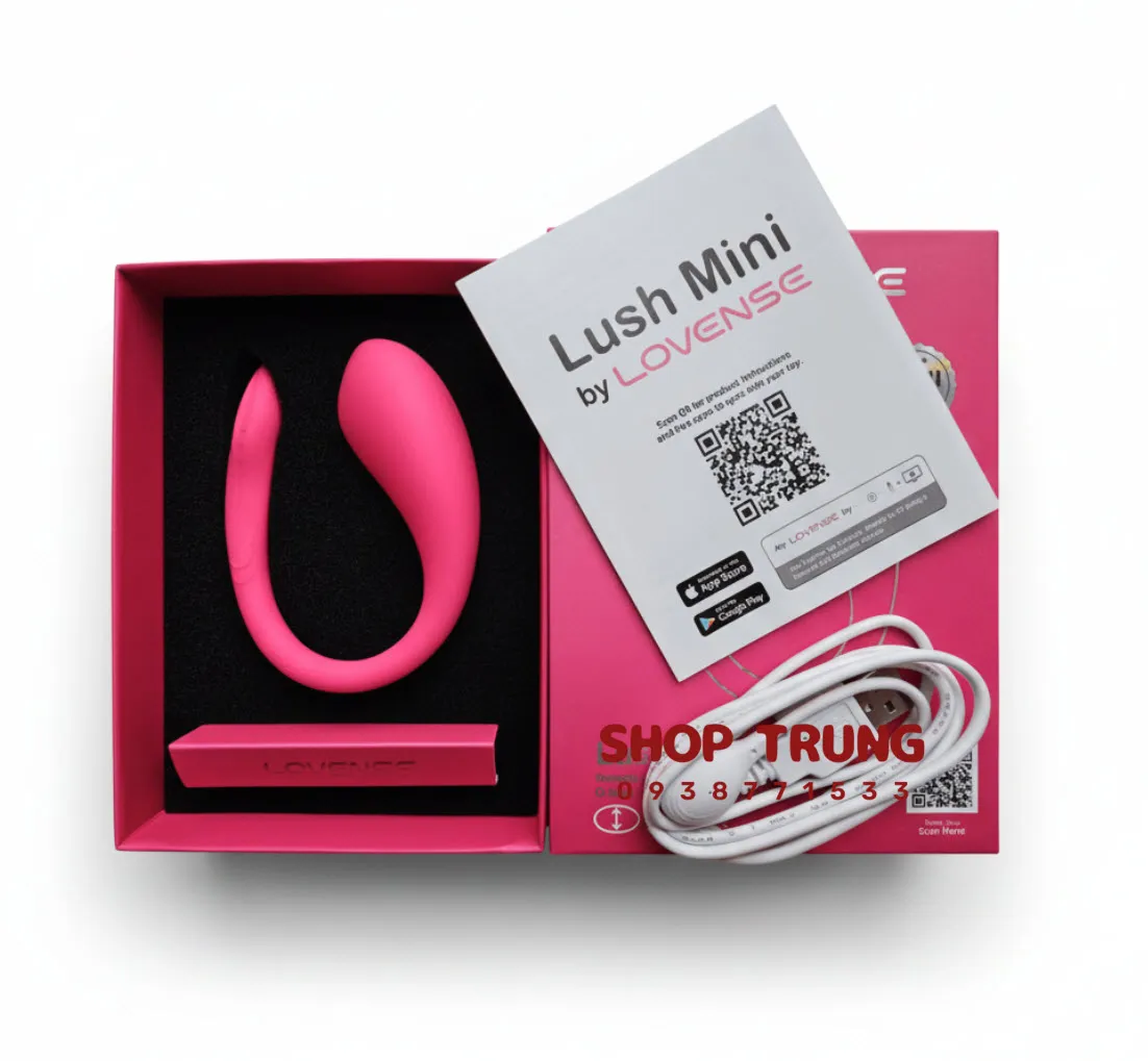 Trứng rung điều khiển qua App Lush mini Trứng rung điều khiển qua App Lush mini