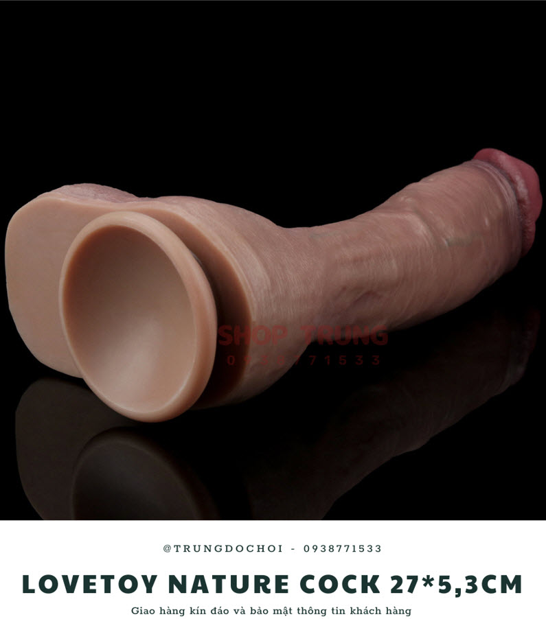 dương vật giả mềm mịn Lovetoy Nature Cock dương vật giả mềm mịn Lovetoy Nature Cock