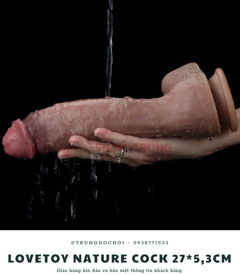 dương vật giả mềm mịn Lovetoy Nature Cock dương vật giả mềm mịn Lovetoy Nature Cock