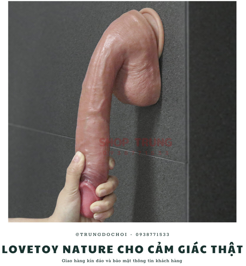 dương vật giả mềm mịn Lovetoy Nature Cock dương vật giả mềm mịn Lovetoy Nature Cock