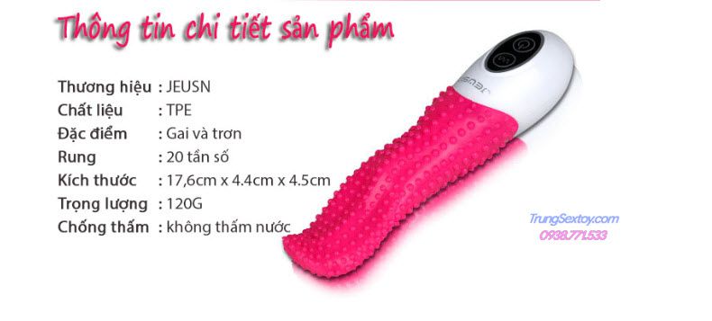 Lưỡi rung âm đạo Jeusn Gai Lưỡi rung âm đạo Jeusn Gai