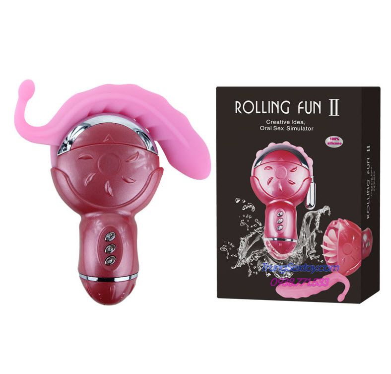 Lưỡi rung cao cấp rolling fun 2 Lưỡi rung cao cấp rolling fun 2