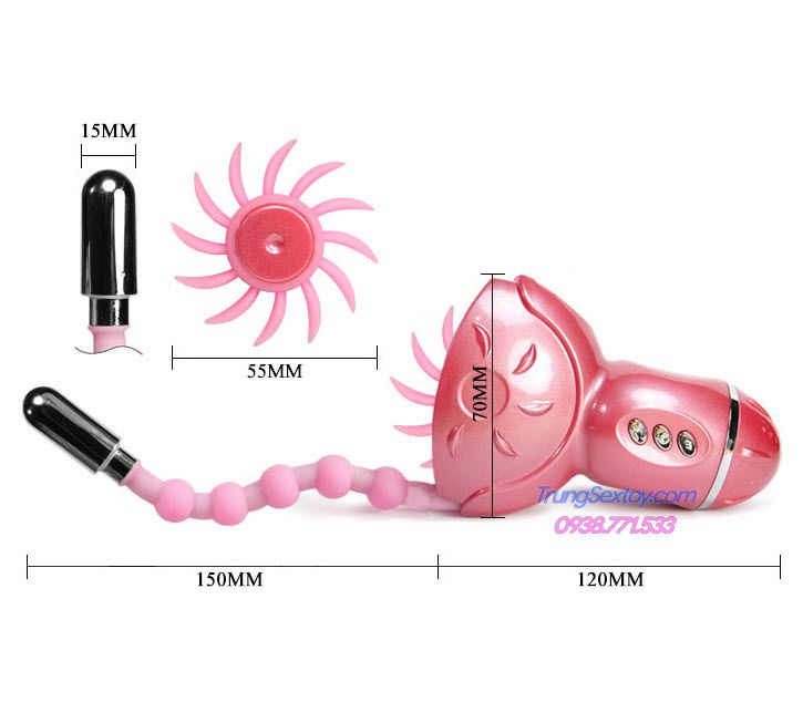 Lưỡi rung cao cấp rolling fun 2 Lưỡi rung cao cấp rolling fun 2