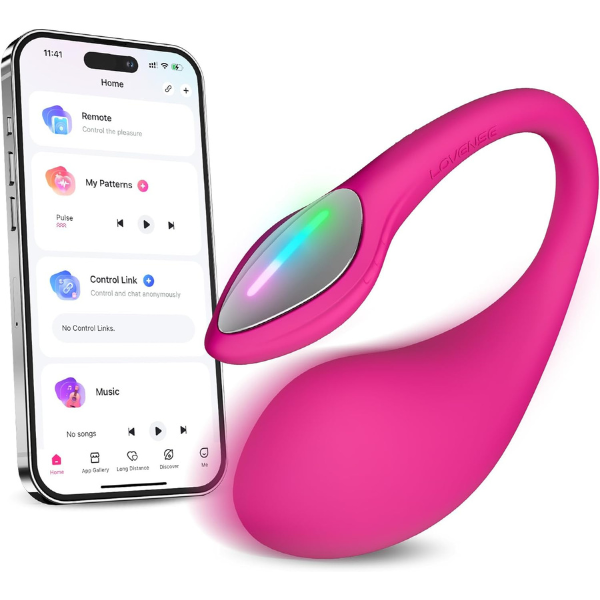 Lovense Lush 4 trứng rung App Bluetooth chính hãng TrungDoChoi