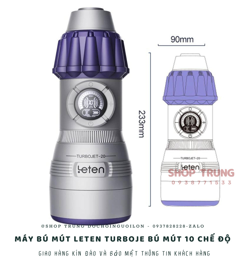 may bu mut tu dong Leten Turbojet may bu mut tu dong Leten Turbojet