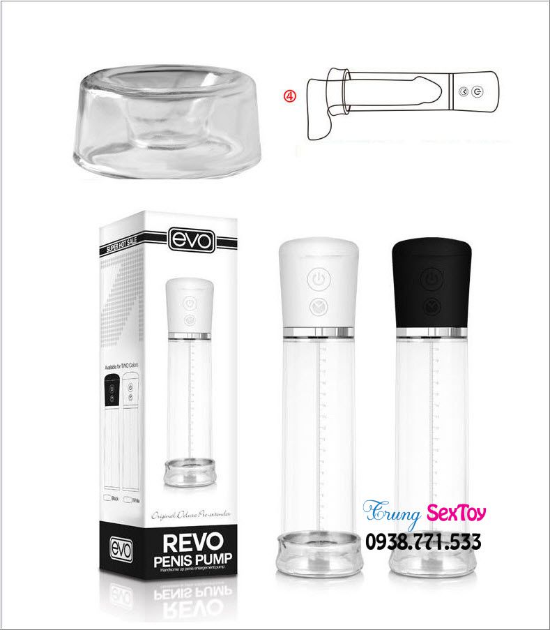 máy tập dương vật Revo Penis Pump máy tập dương vật Revo Penis Pump