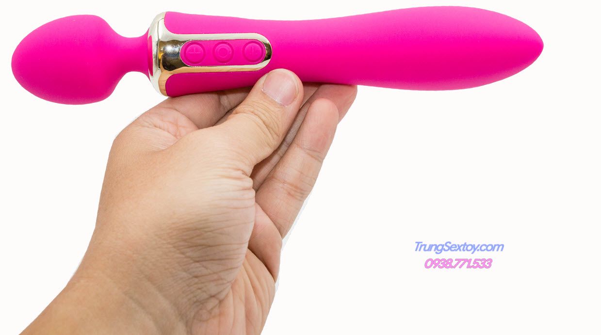 Máy massage leten rung hai đầu Máy massage leten rung hai đầu