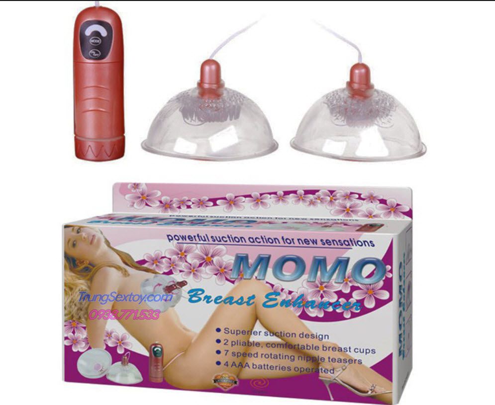 Máy massage kích thích ngực Momo Máy massage kích thích ngực Momo