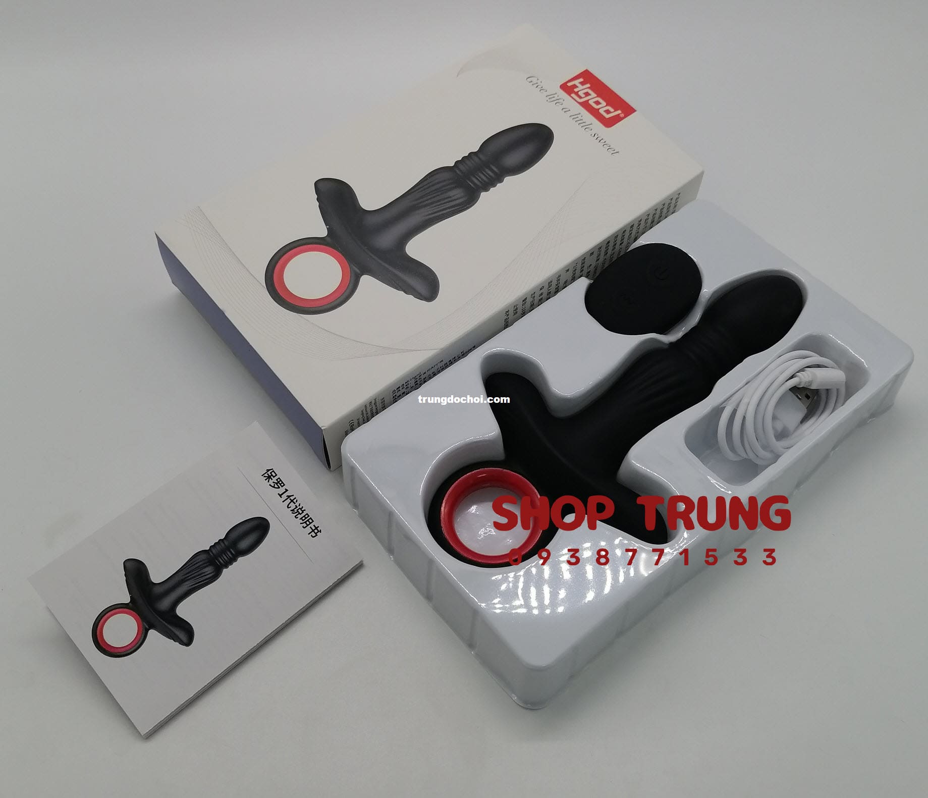 Máy rung hậu môn điều khiển từ xa Máy rung hậu môn điều khiển từ xa