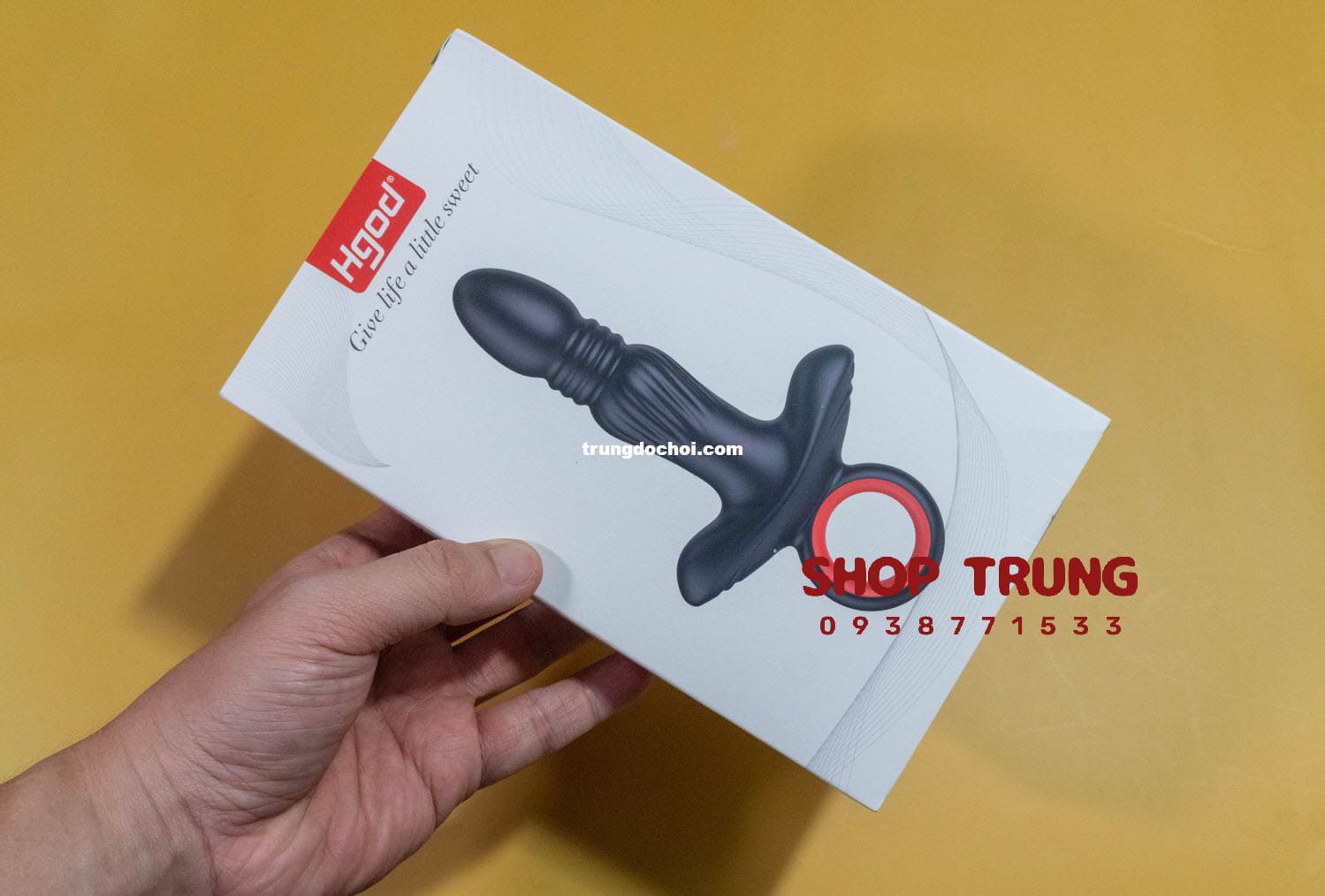 Máy rung hậu môn điều khiển từ xa Máy rung hậu môn điều khiển từ xa