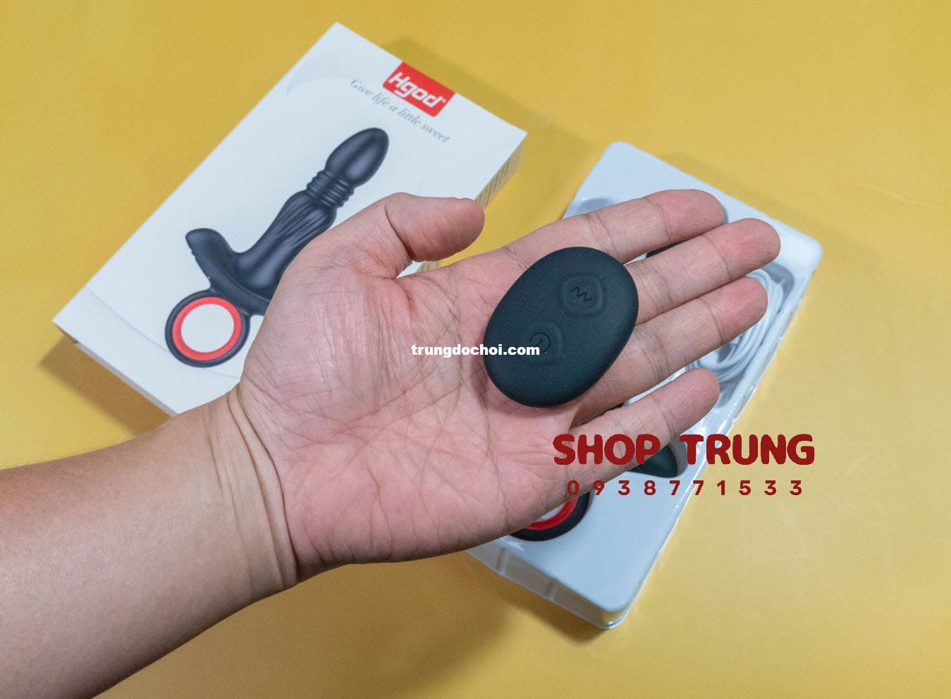 Máy rung hậu môn điều khiển từ xa Máy rung hậu môn điều khiển từ xa