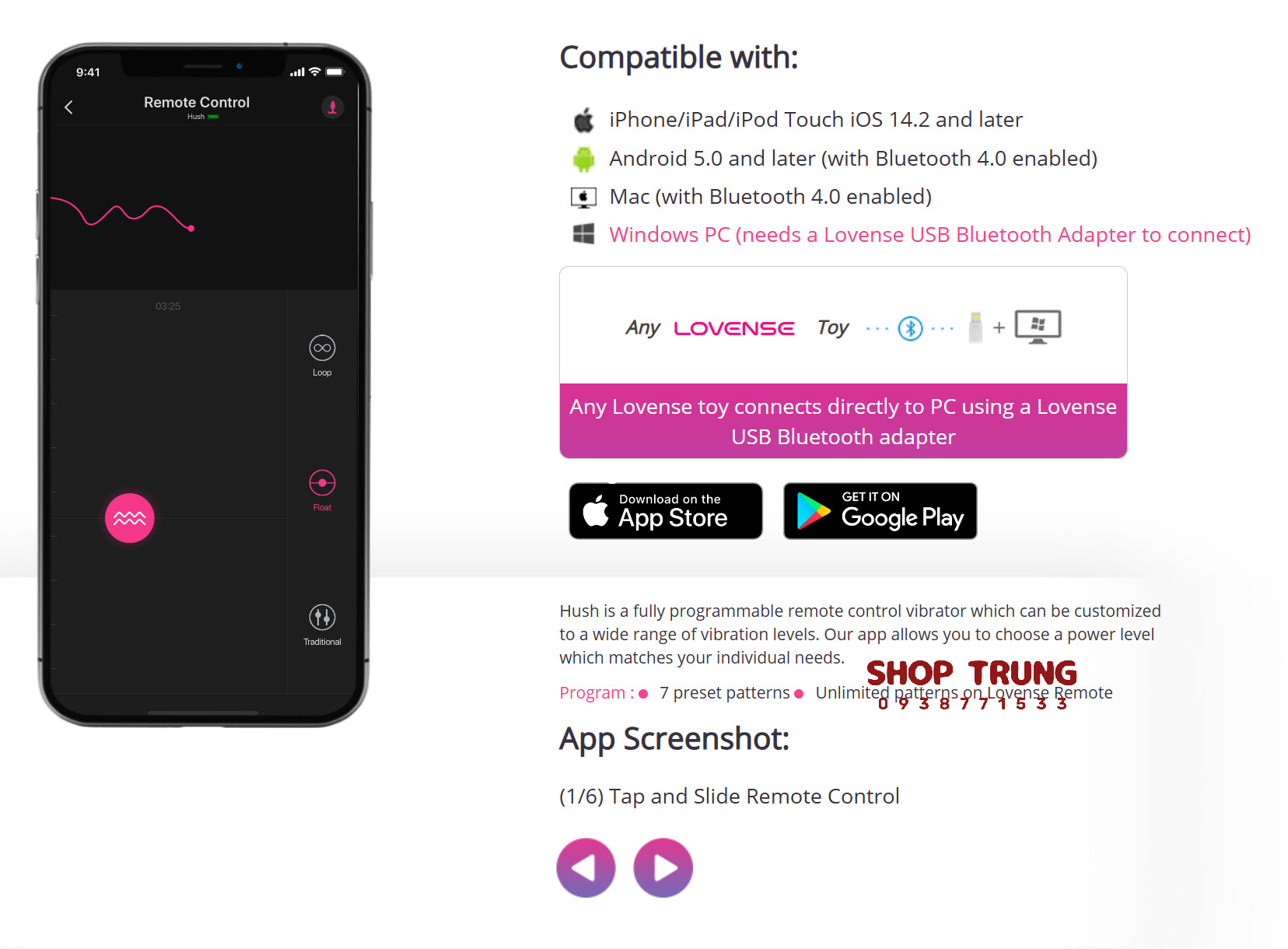 May rung Lovense Hush May rung Lovense Hush