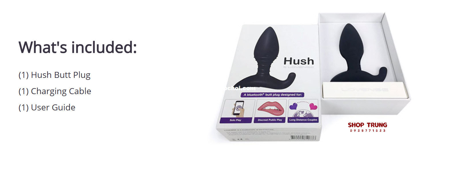 May rung Lovense Hush May rung Lovense Hush