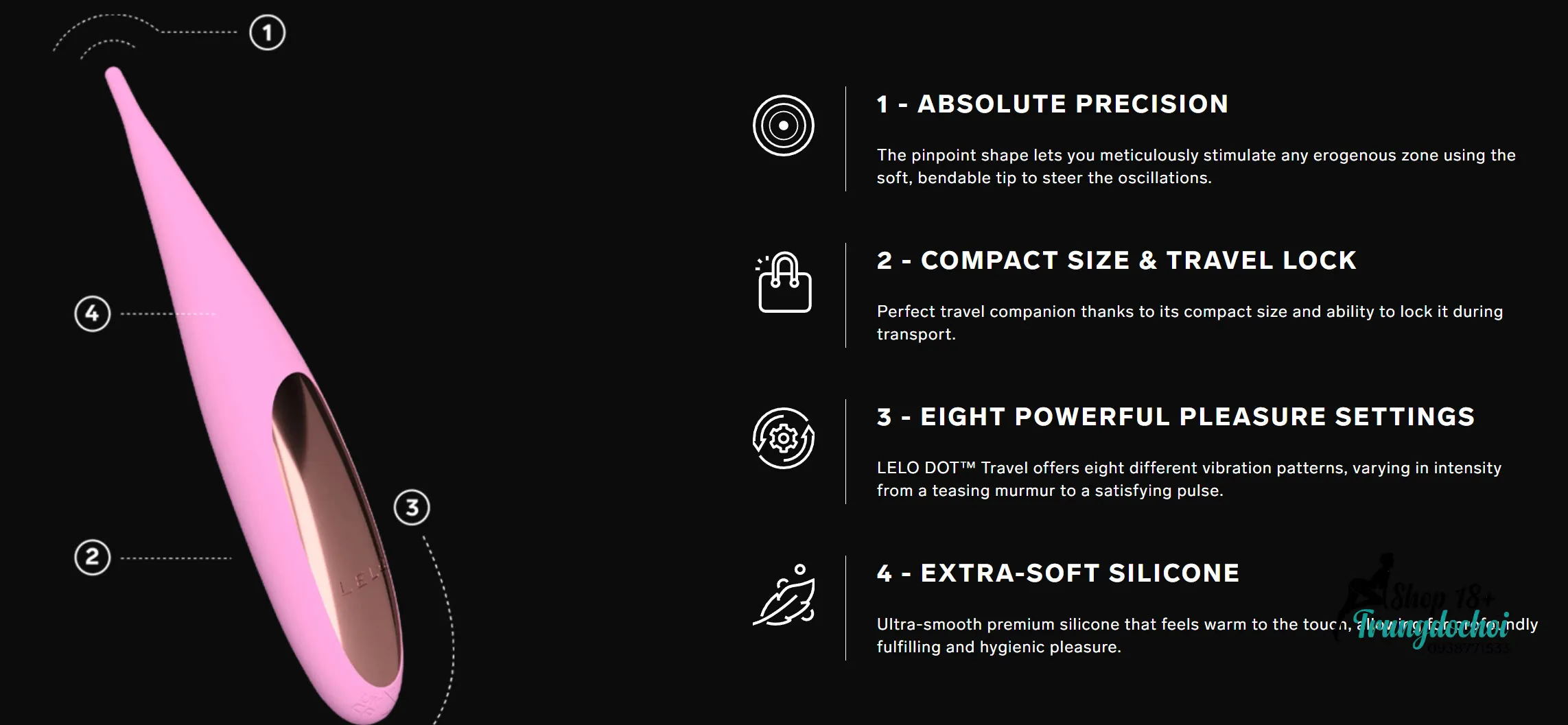 may rung LELO Dot Travel may rung LELO Dot Travel