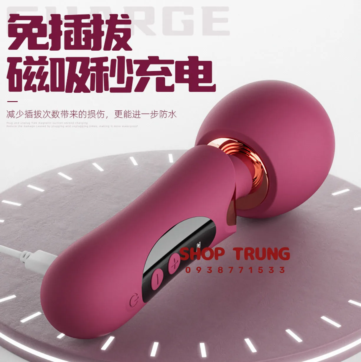 Máy Rung Massage Elizabeth Máy Rung Massage Elizabeth