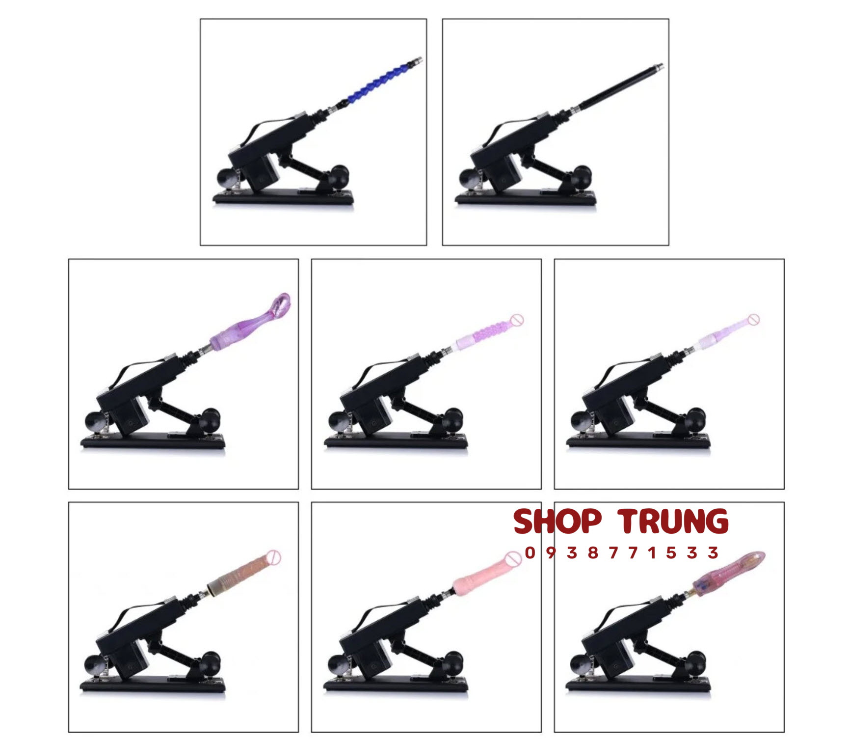 Máy rung thụt tự động Machine Gun Máy rung thụt tự động Machine Gun