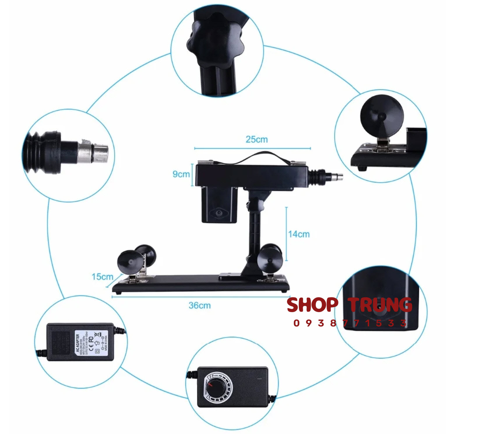 Máy rung thụt tự động Machine Gun Máy rung thụt tự động Machine Gun