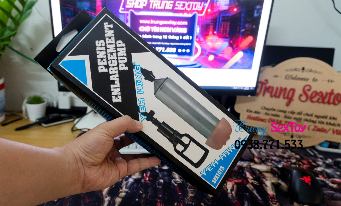 Máy Tập Làm Tăng Kích Thước Dương Vật Kéo Tay Máy Tập Làm Tăng Kích Thước Dương Vật Kéo Tay