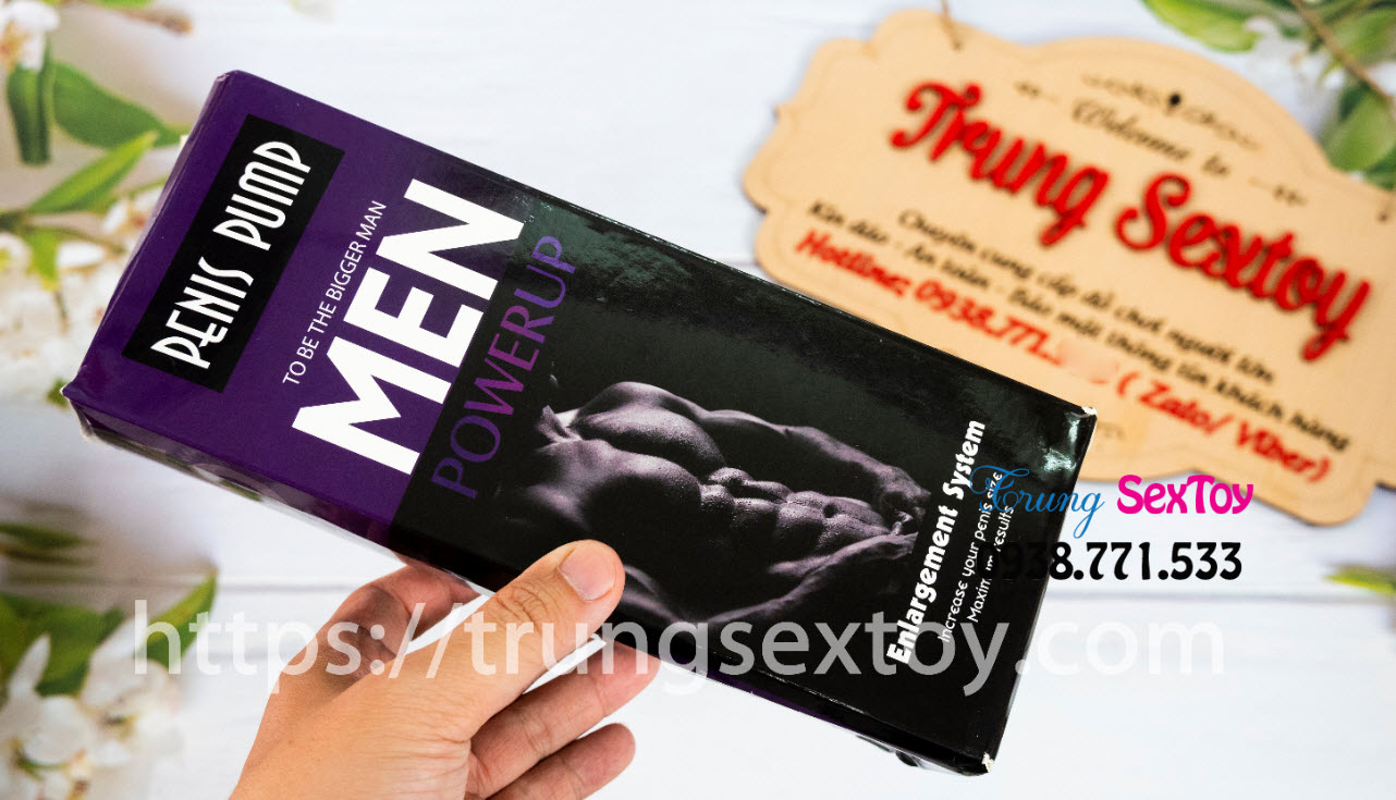 máy làm to dương vật Men PowerUp máy làm to dương vật Men PowerUp