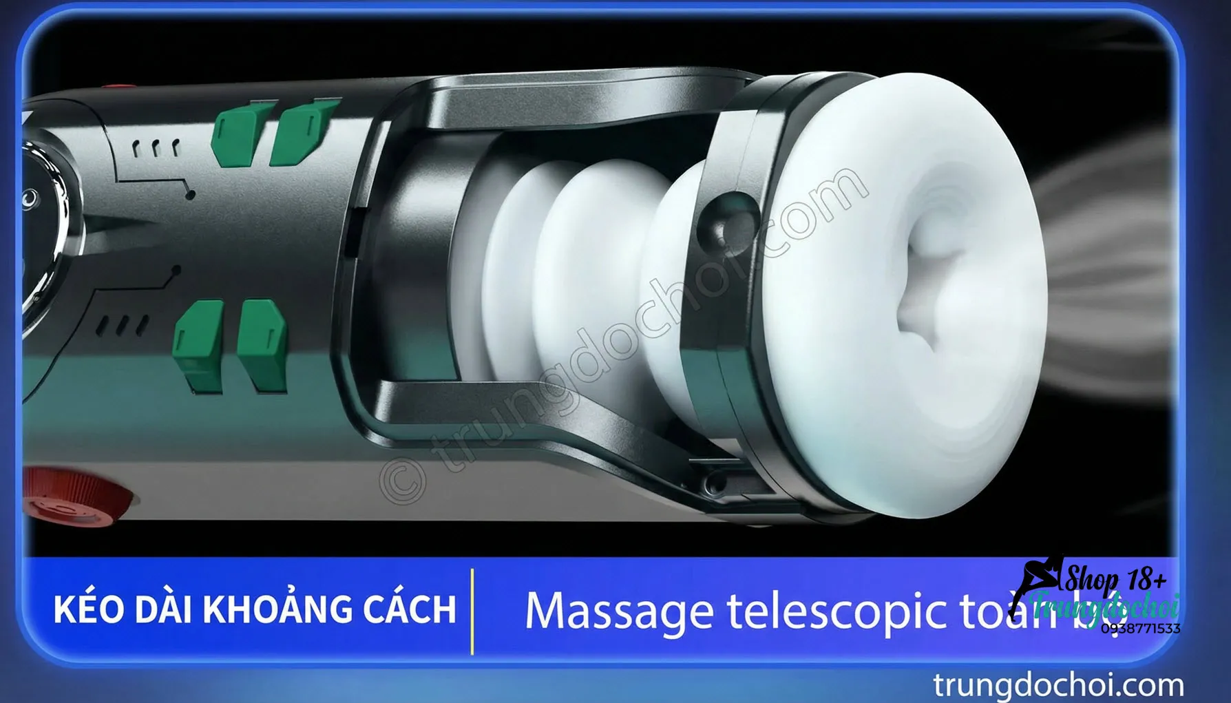 Thông số kỹ thuật máy thủ dâm Fanle Mech 252mm 610g Thông số kỹ thuật máy thủ dâm Fanle Mech 252mm 610g