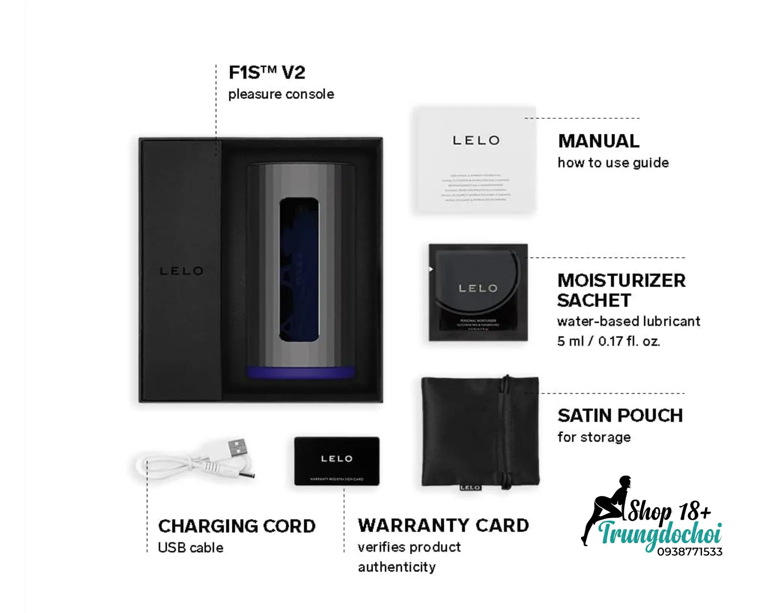 máy thủ dâm LELO F1S V2 máy thủ dâm LELO F1S V2